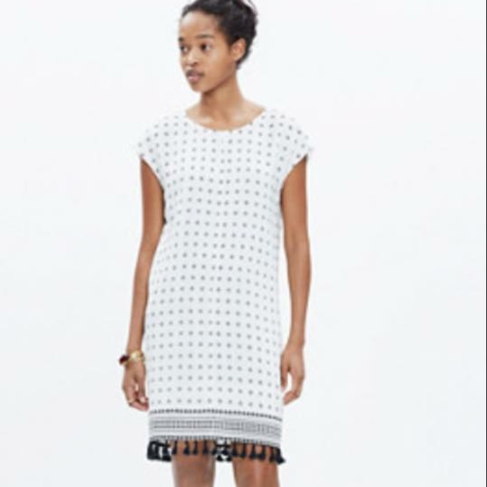 Like New! Madewell size S Tassel dress